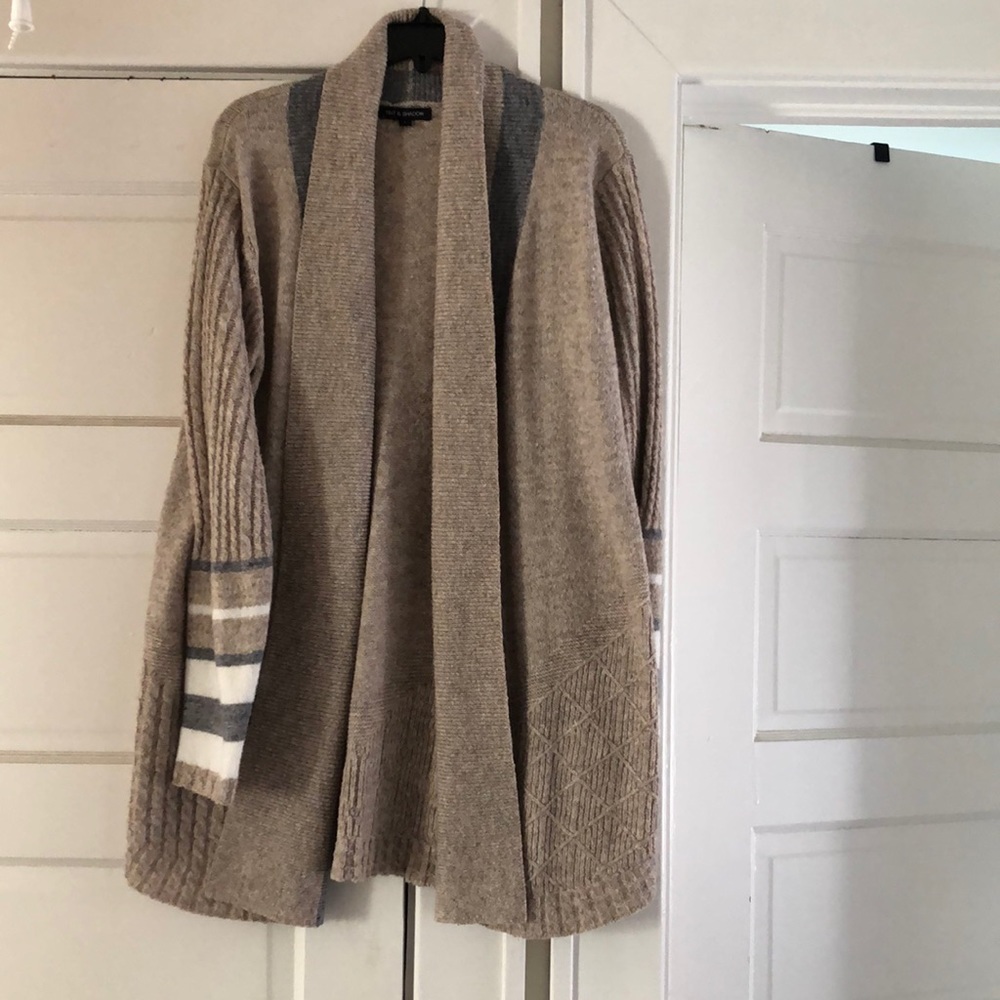 NWOT Pretty Tan Cardigan